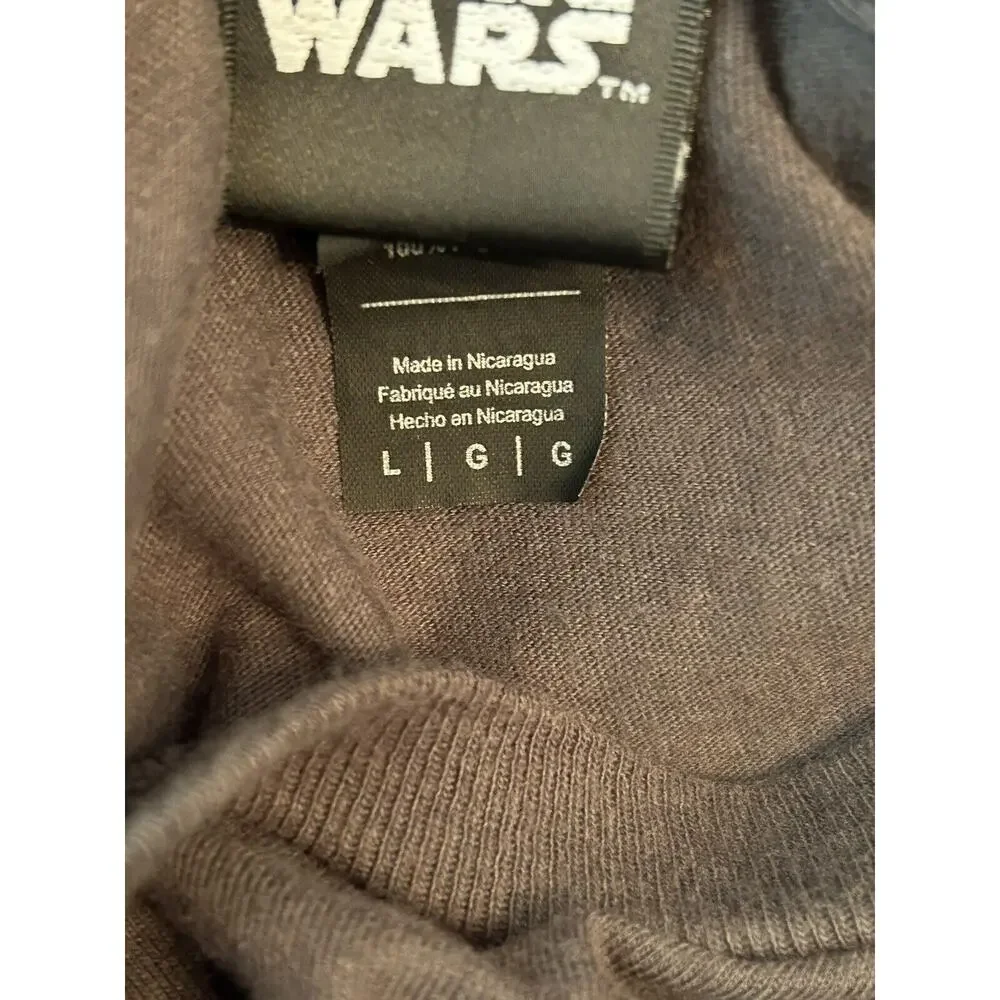 STAR WARS NICE‎ OR NAUGHTY STORM TROOPER SHORT SLEEVE LARGE T SHIRT